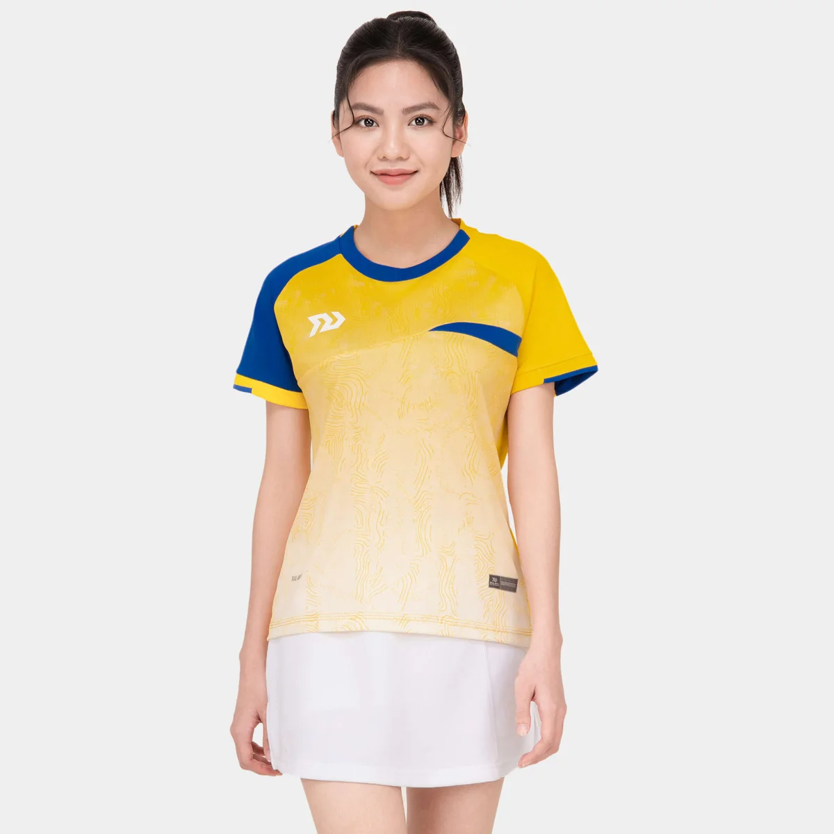 Áo Cầu Lông Nữ Bulbal Badminton SS24 BAW2403 Vàng