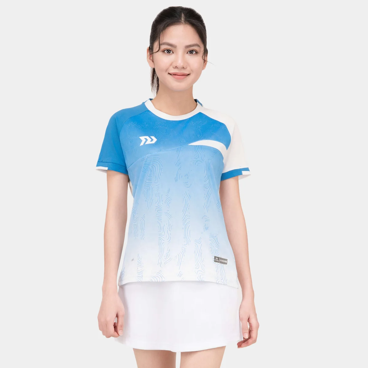 Áo Cầu Lông Nữ Bulbal Badminton SS24 BAW2403 Xanh Ya