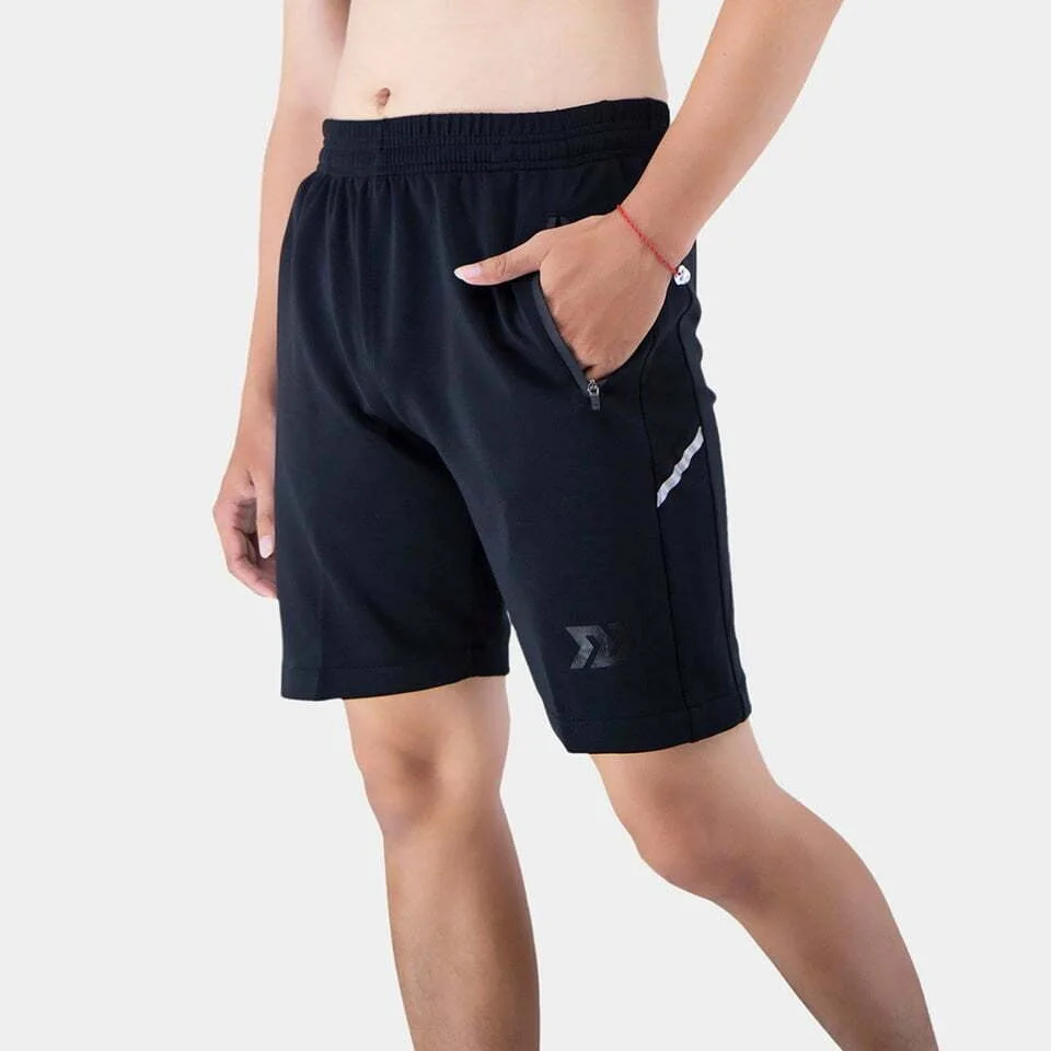 Quần Short Thể Thao Bulbal Waso Đen Mờ