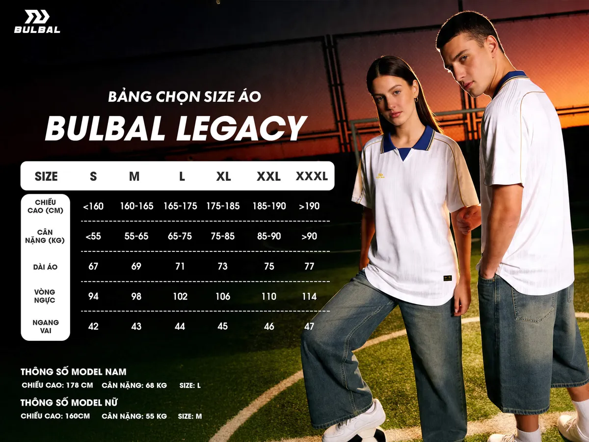 Áo Bóng Đá Bulbal Legacy A807